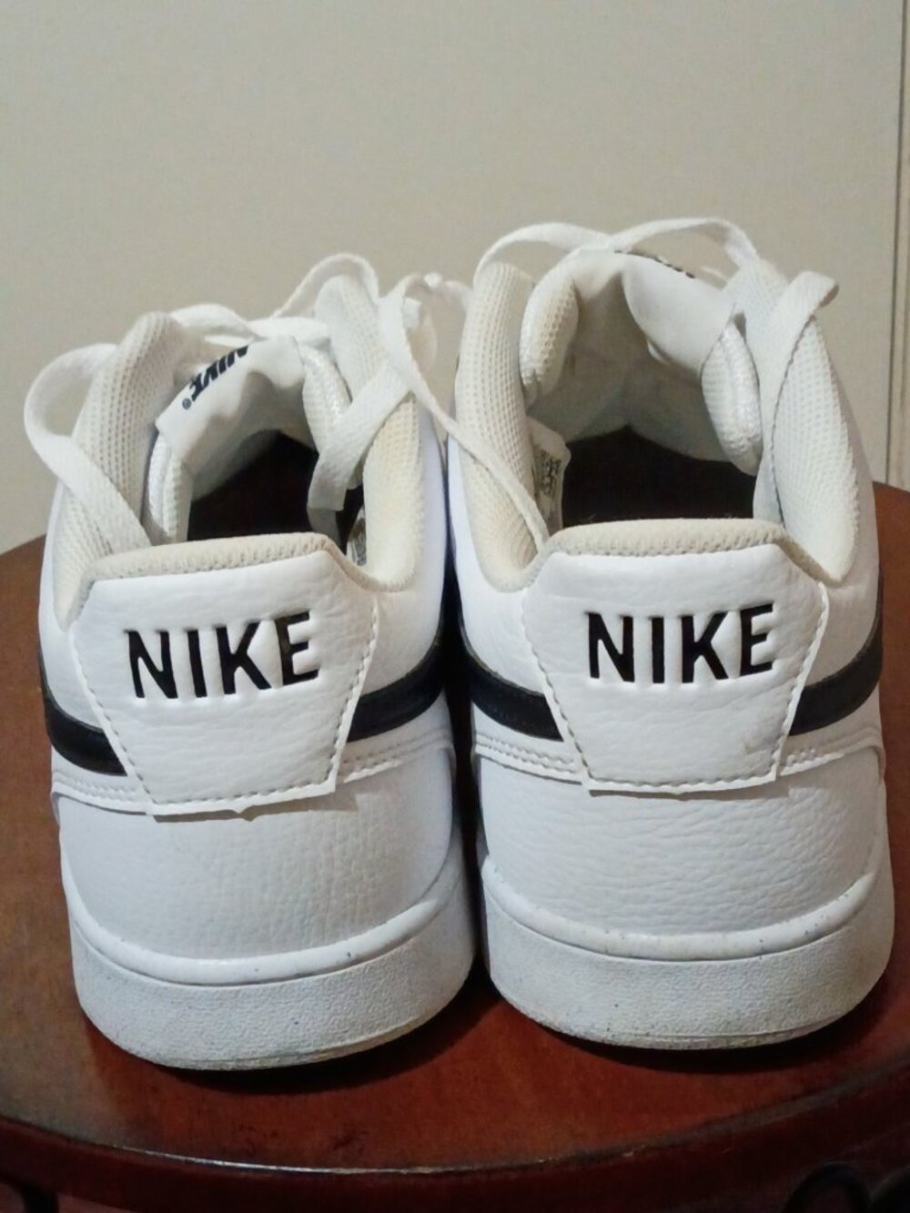 Nike Mens Shoes Court Vision Next Nature Low White Black Size 13 US DH2987-101 - Picture 10 of 14